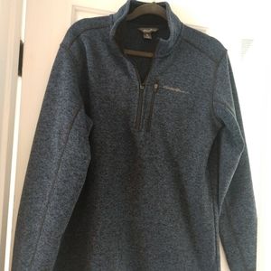 Eddie Bauer pullover zip up